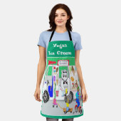 Vegan Ice Creem Schort (Gedragen)