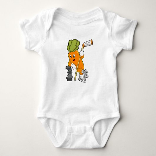 Vegan Ice hockey Ice hockey stick Romper (Voorkant)