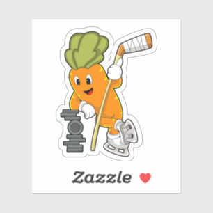 Vegan Ice hockey Ice hockey stick Sticker