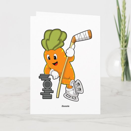 Vegan IJshockey IJshockeystick Kaart (Achterkant)