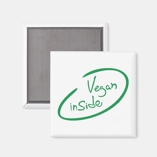 Vegan Inside Magneet (Voorkant / Achterkant)
