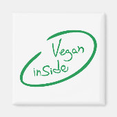 Vegan Inside Magneet (Voorkant)