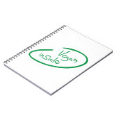 Vegan Inside Notitieboek (Linkerzijde)