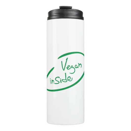 Vegan Inside Thermosbeker (Voorkant)