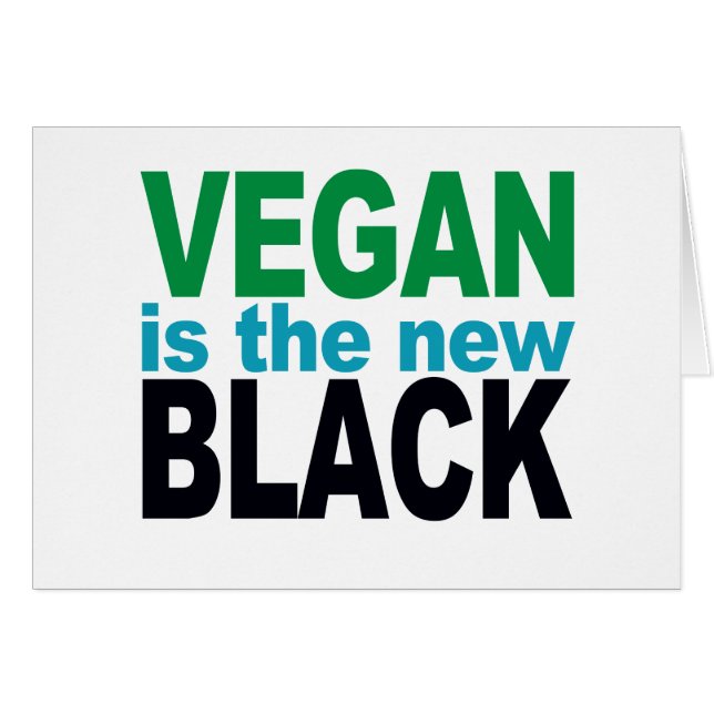 Vegan is de Nieuwe Zwart (Voorkant Horizontaal)