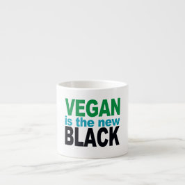 Vegan is de Nieuwe Zwart Espresso Kop