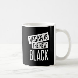 vegan is de nieuwe zwarte koffiemok