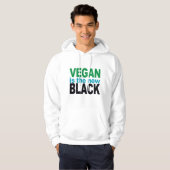 Vegan is het nieuwe zwarte T-shirt (Voorkant volledig)