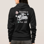 Vegan Justice for all Hoodie (Achterkant)