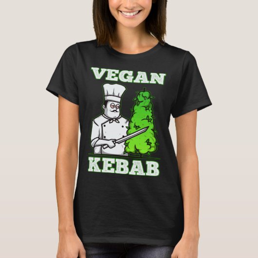 Vegan Kebab Wiet T-shirt (Voorkant)