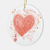 Vegan Keramisch Ornament (Links)