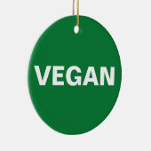 VEGAN KERAMISCH ORNAMENT (Rechts)