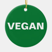 VEGAN KERAMISCH ORNAMENT (Voorkant)