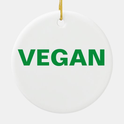 VEGAN KERAMISCH ORNAMENT (Achterkant)