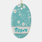 Vegan Keramisch Ornament (Rechts)
