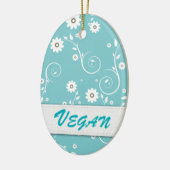 Vegan Keramisch Ornament (Links)