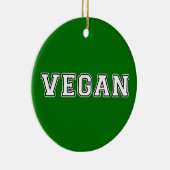 Vegan Keramisch Ornament (Rechts)
