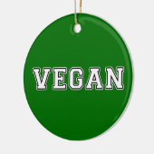 Vegan Keramisch Ornament (Links)