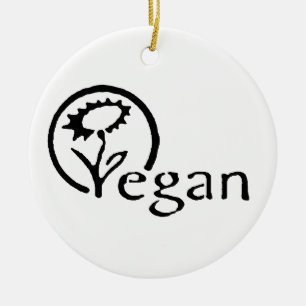 Vegan Keramisch Ornament