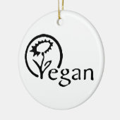 Vegan Keramisch Ornament (Links)