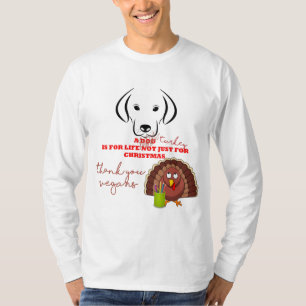 Vegan Kerstjumper Long hoes T-shirt