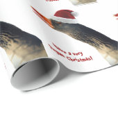 Vegan Kerstmis Cadeaupapier (Rol Hoek)