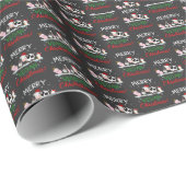 Vegan kerstwrapping paper cadeaupapier (Rol Hoek)
