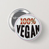 Vegan Label Ronde Button 5,7 Cm (Voorkant /achterkant)