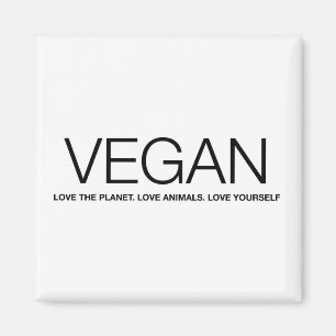 VEGAN-liefde Magneet