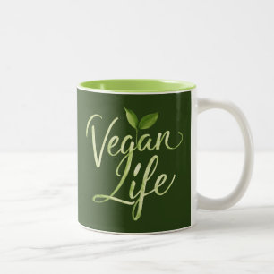 Vegan Life Tweekleurige Koffiemok