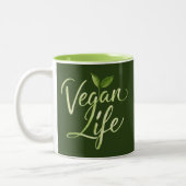 Vegan Life Tweekleurige Koffiemok (Links)