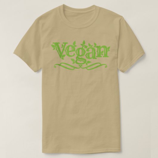 Vegan Lifestyle T-shirt (Design voorkant)