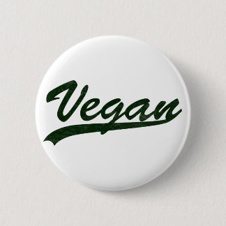 Vegan Logo Badge Ronde Button 5,7 Cm