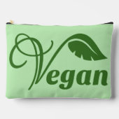 Vegan Logo Leaf Etui (Voorkant)