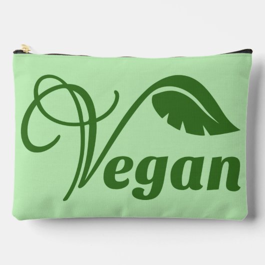 Vegan Logo Leaf Etui (Voorkant)