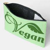 Vegan Logo Leaf Etui (Open)
