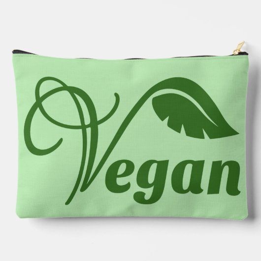 Vegan Logo Leaf Etui (Achterkant)