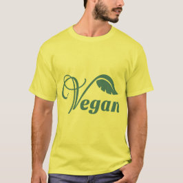 Vegan Logo Leaf T-shirt