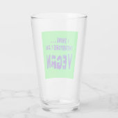 Vegan Love Animals Eat Planten Glas (Achterkant)