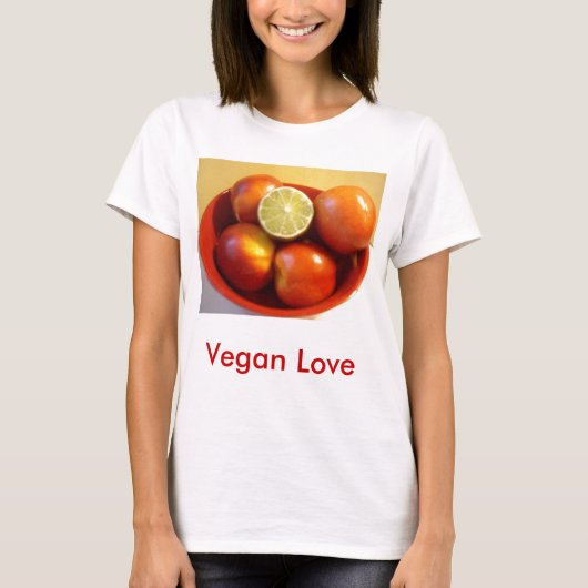 Vegan Love T-shirt (Voorkant)