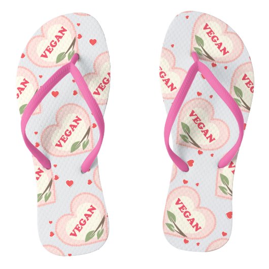 Vegan Love Teenslippers (Voetbed)