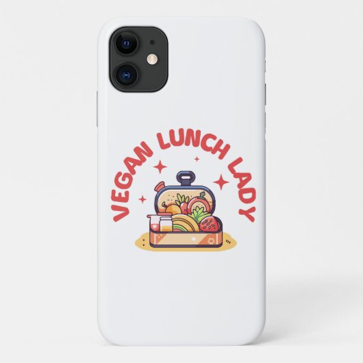 VEGAN LUNCH LADY'S Case-Mate iPhone CASE (Achterkant)