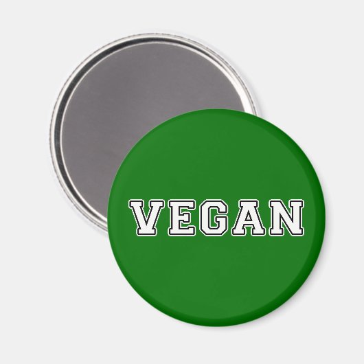 Vegan Magneet (Voorkant / Achterkant)