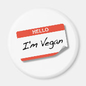 VEGAN MAGNEET (Voorkant)