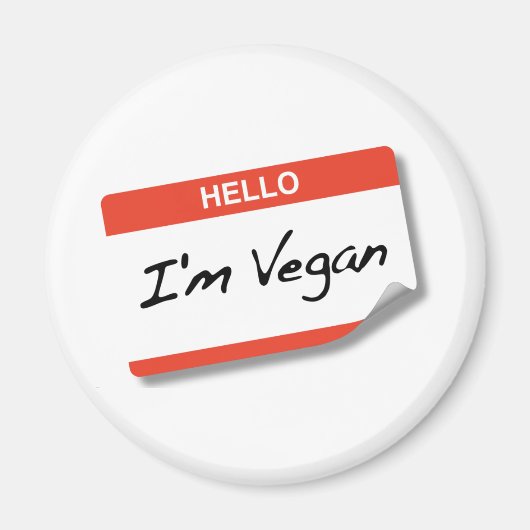 VEGAN MAGNEET (Voorkant)