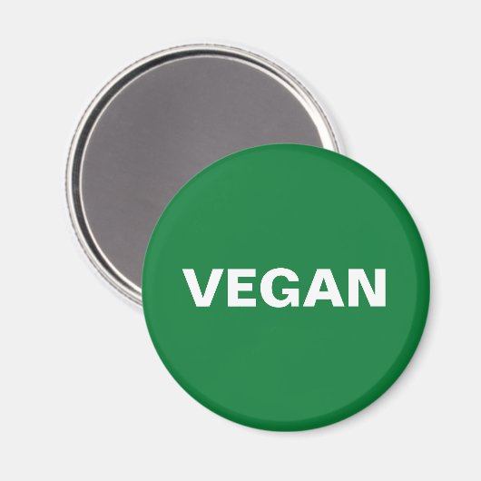 VEGAN MAGNEET (Voorkant / Achterkant)