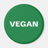 VEGAN MAGNEET (Voorkant)