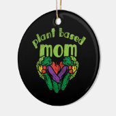 Vegan - Mam op basis van Plant Keramisch Ornament (Links)