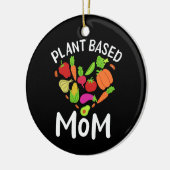 Vegan - Mam op basis van Plant Keramisch Ornament (Links)