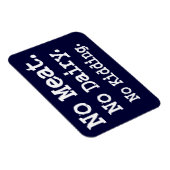 Vegan Message met Attitude Magneet (Rechterzijde)